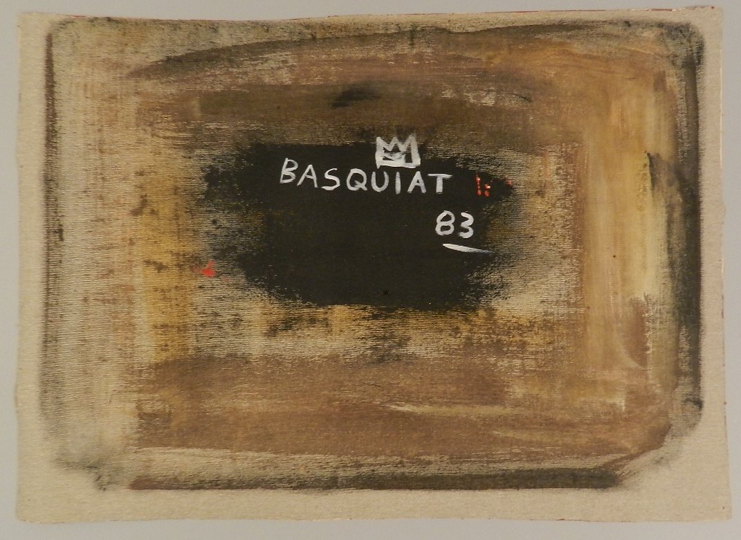 JEAN-MICHEL BASQUIAT (American, 1960-1988) Oil - 6