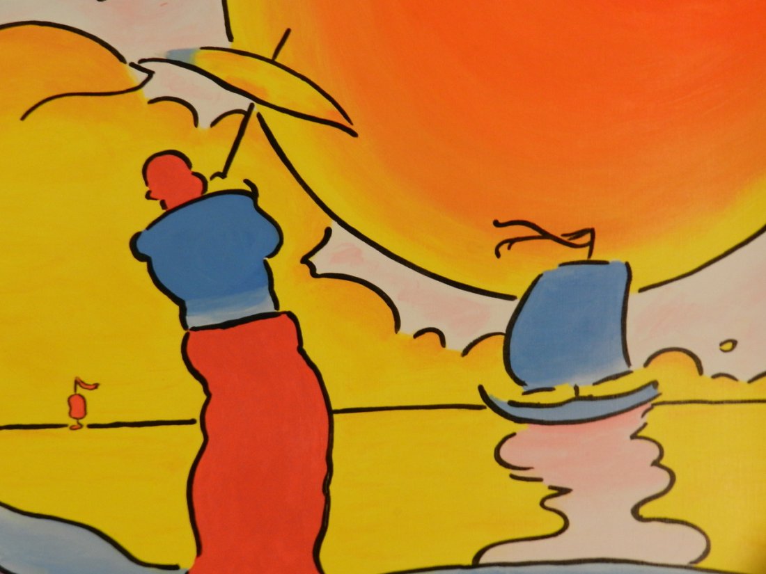Peter Max (American. born 1937) Acrylic on Paper - 3