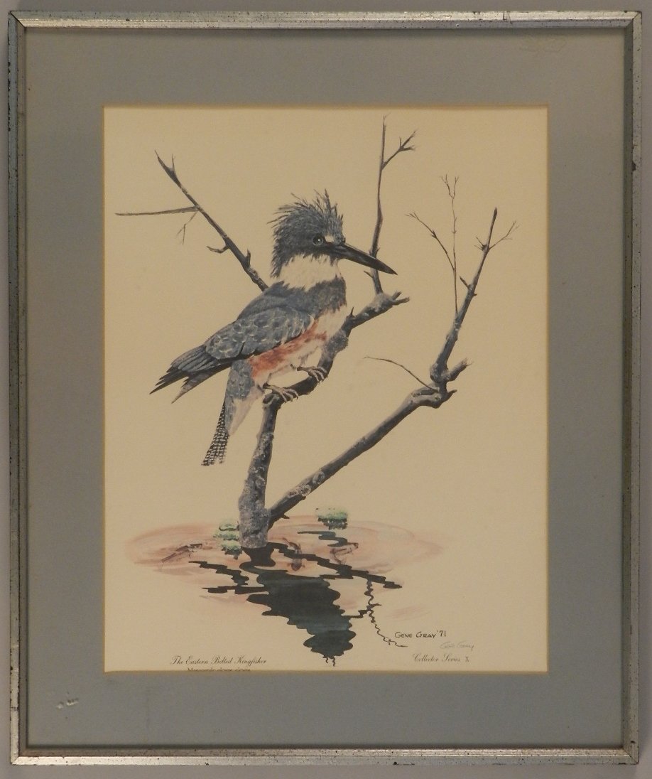 Gene Gray (1899-1950) Lithograph