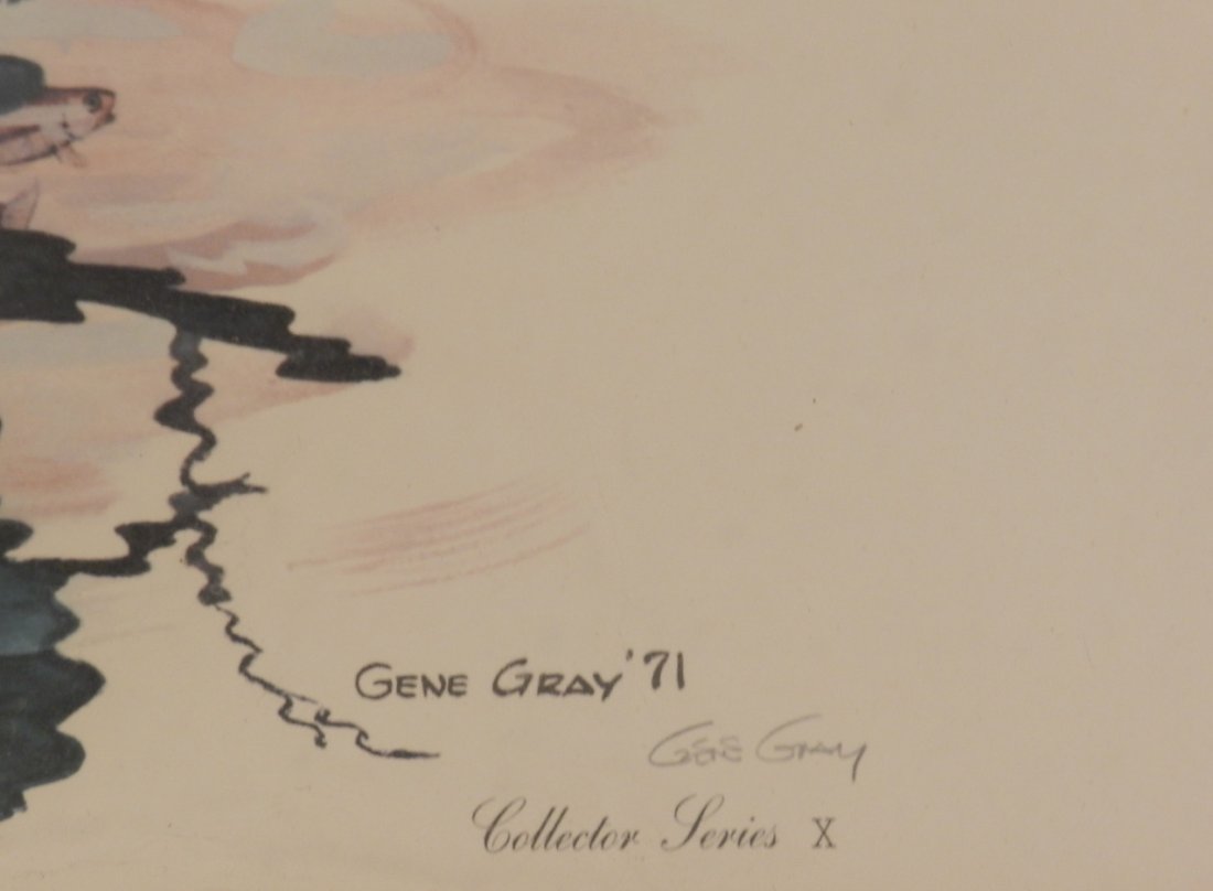 Gene Gray (1899-1950) Lithograph - 3
