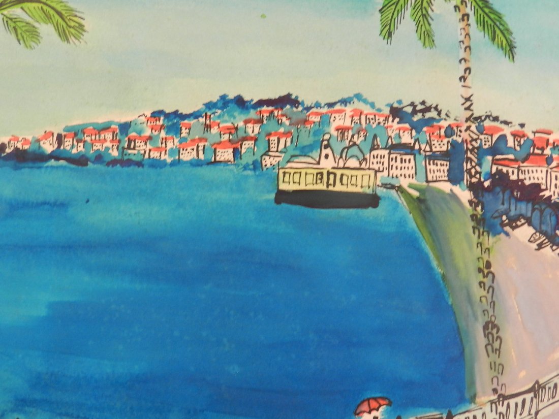 Raoul Dufy, (French, 1877-1953) Watercolor/Ink on Paper - 2