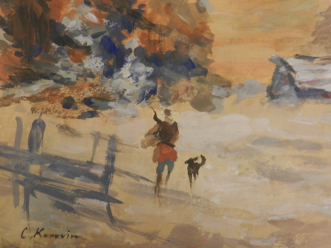 Konstantin Korovine (1861-1939) Oil on Paper - 3