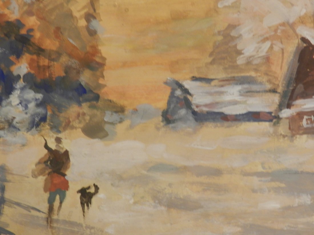 Konstantin Korovine (1861-1939) Oil on Paper - 4