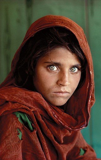 Steve Mccurry B. 1950 Afghan Girl, 1985 Hand Signed