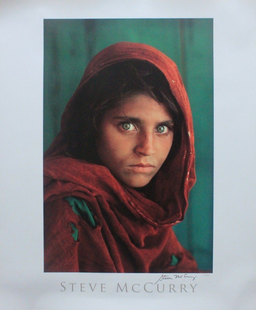 Steve Mccurry B. 1950 Afghan Girl, 1985 Hand Signed - 2
