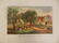 Original Currier & Ives Hand Colored Lithograph
