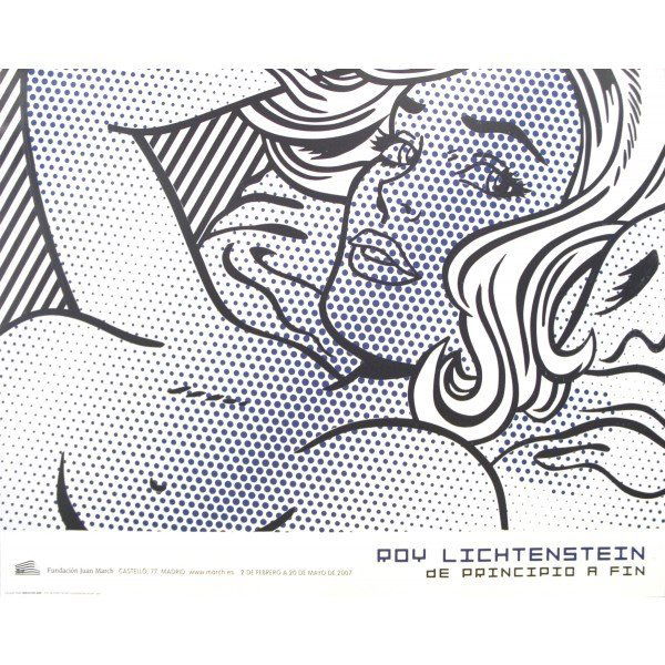 Roy Lichtenstein ( 1923 - 1997) Seductive Girl: Medium: Offset Lithograph Measures: size: 23.25 x 33.75 in. Paper Size: 26.75 x 33.75 in PROVENANCE: Private Corporation New York