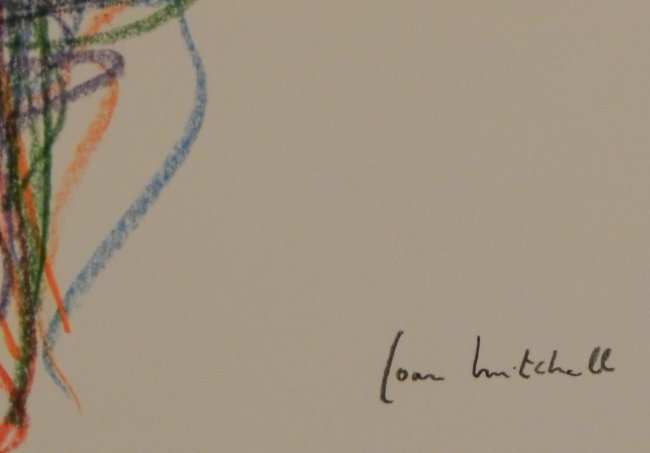 Bears Signature Joan Mitchell (American, 1925-1992) : Lot 123