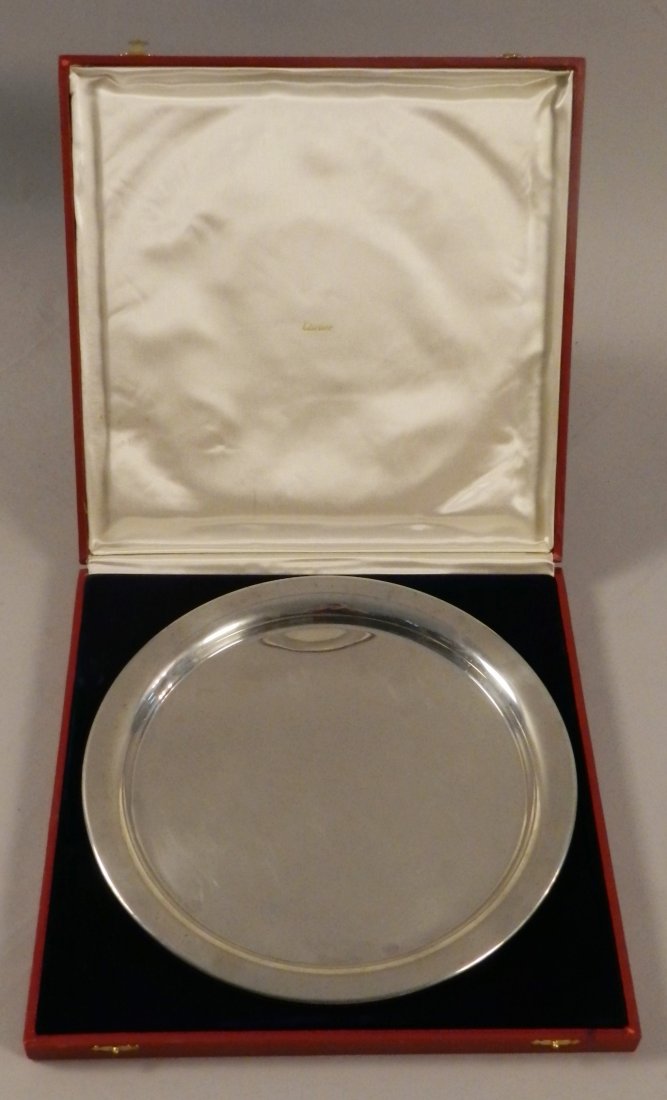 Vintage Cartier Silver Plate Sep 24, 2013 Nico Auctions in DE