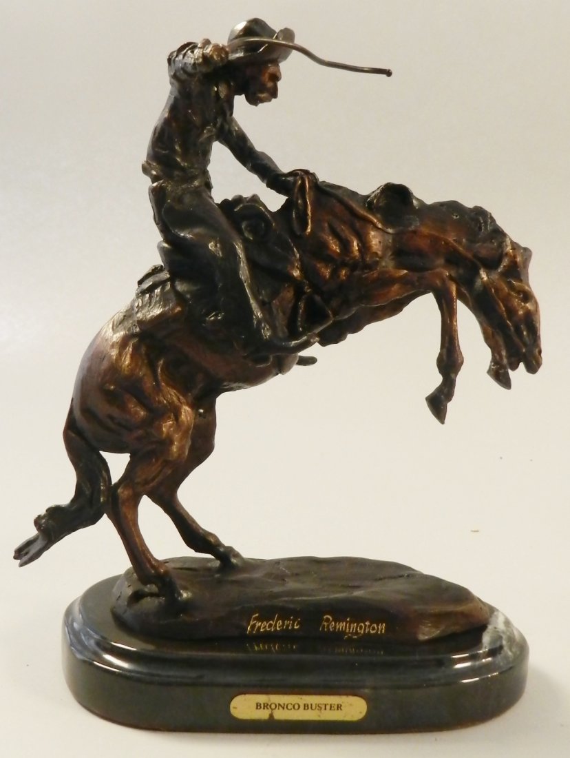 Frederic Remington Bronze Sculpture Oct 16, 2013 Nico Auctions in DE