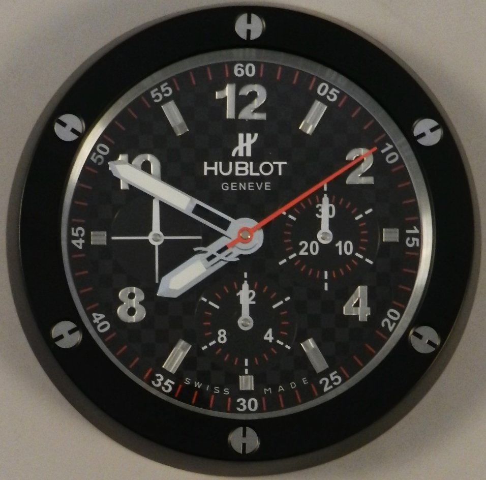 Hublot Dealer Display Wall Clock