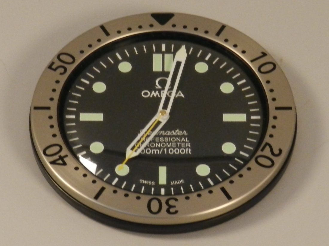 Omega Seamaster Dealer Wall Clock