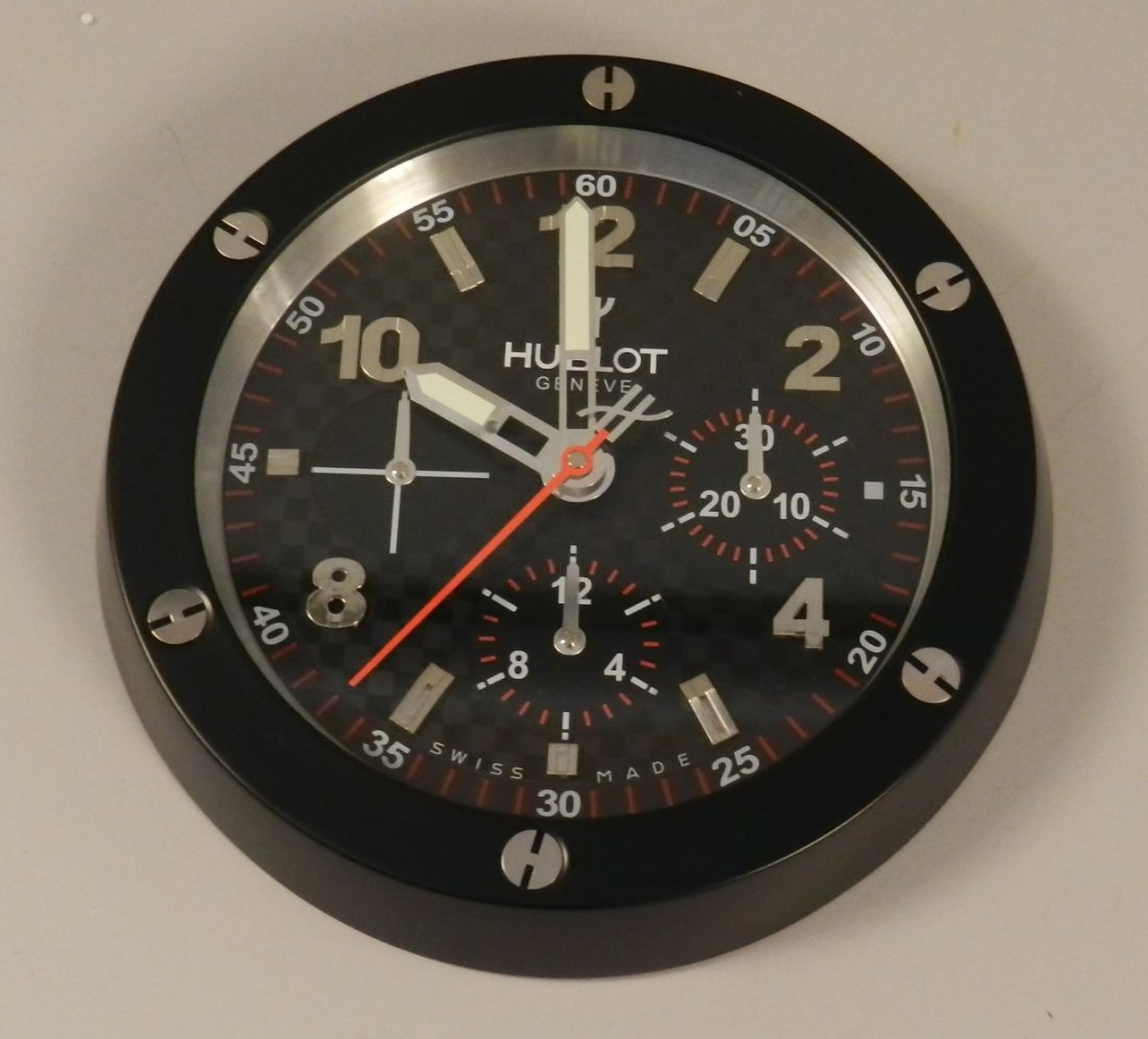 Hublot Watch Dealer Wall Clock