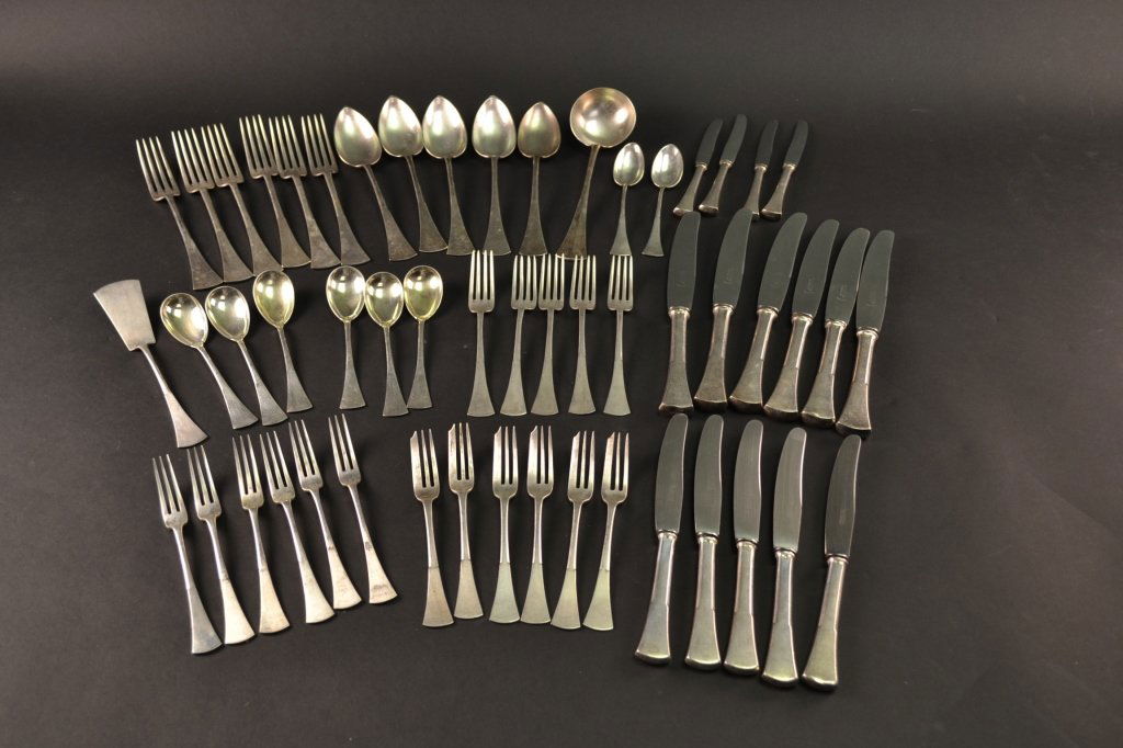 53 pc. Solingen Rostfrei "Doro" Sterling Flatware