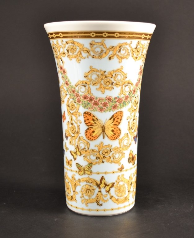Rosenthal Versace Butterfly Vase Rosenthal Versace Butt
