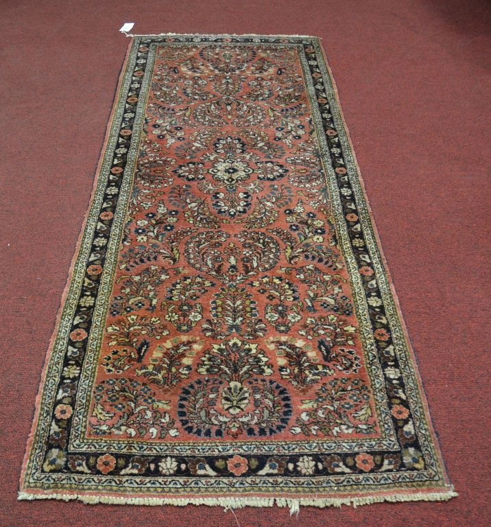 Old Sarouk Rug A very nice old sarouk rug.The colors (1 of 5)