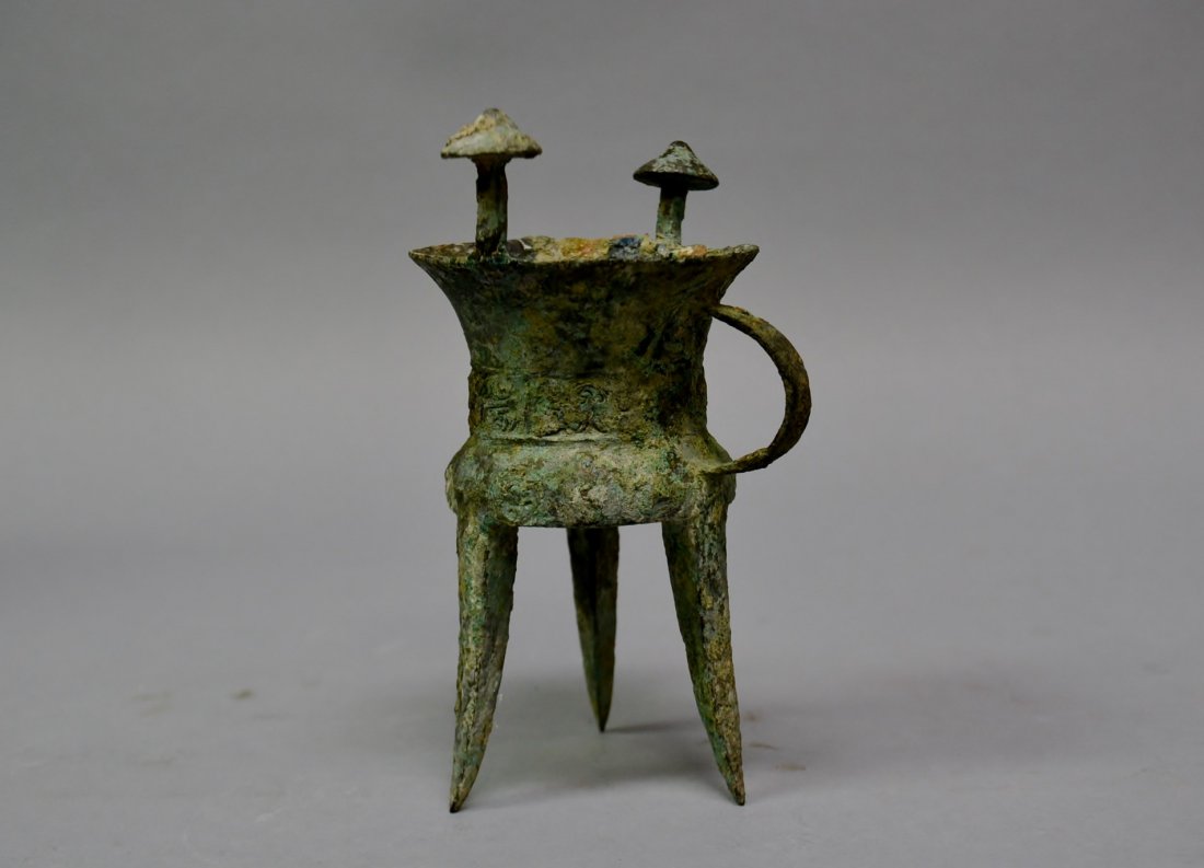 Chinese Bronze Cup (1 of 4)