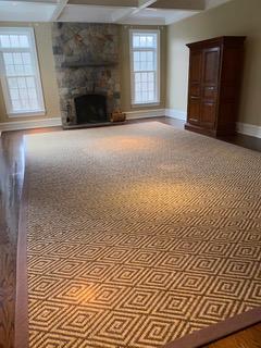 Stark / Sisal Custom Rug (1 of 2)