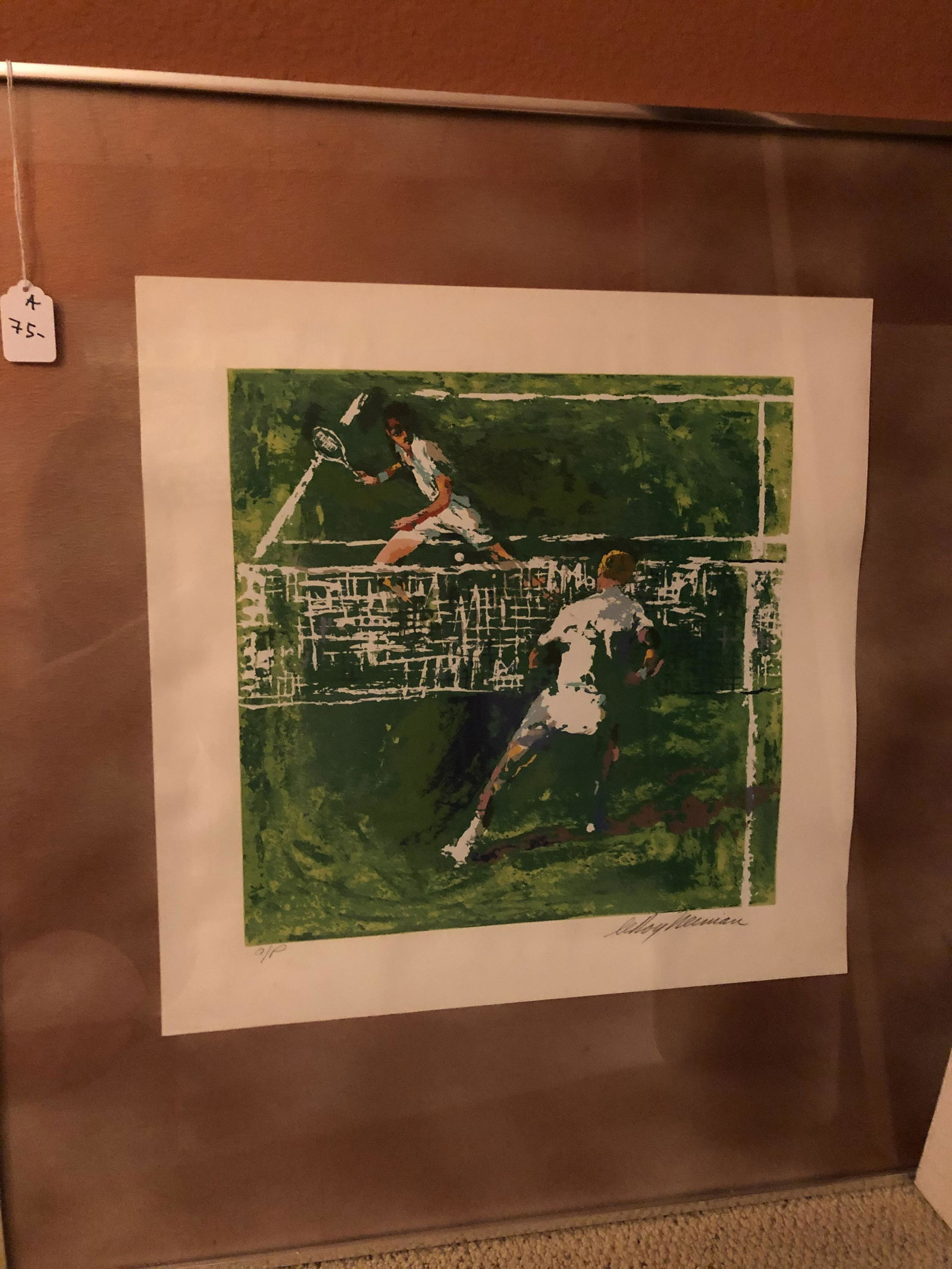 Leroy Neiman "Deuce" A/P Pencil Signed and Framed (1 of 3)