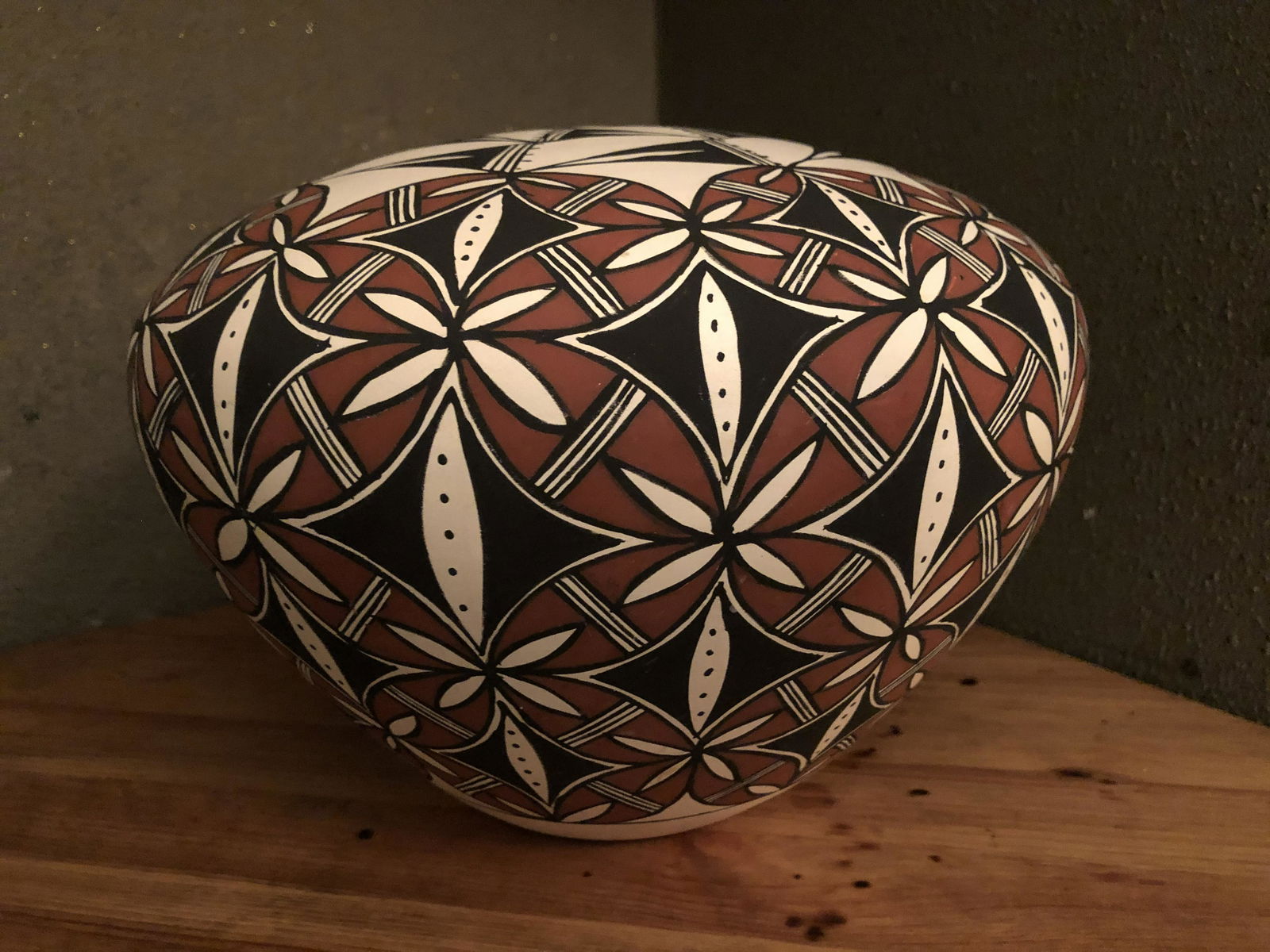 Acoma Pottery Signed "Acoma N Mex CH" (1 of 3)