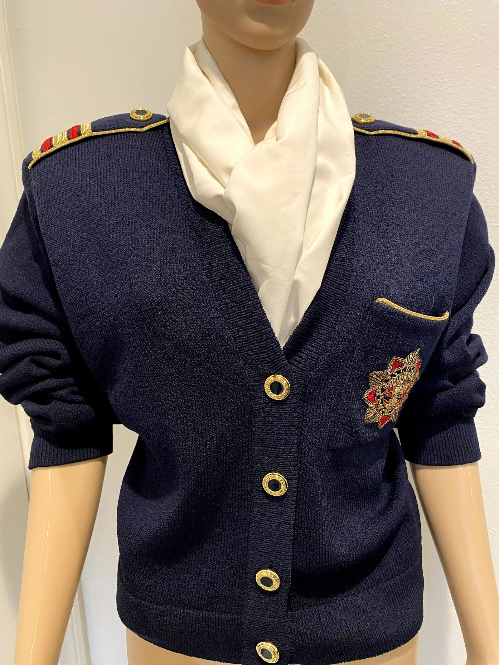 St. John cardigan sweater (1 of 2)