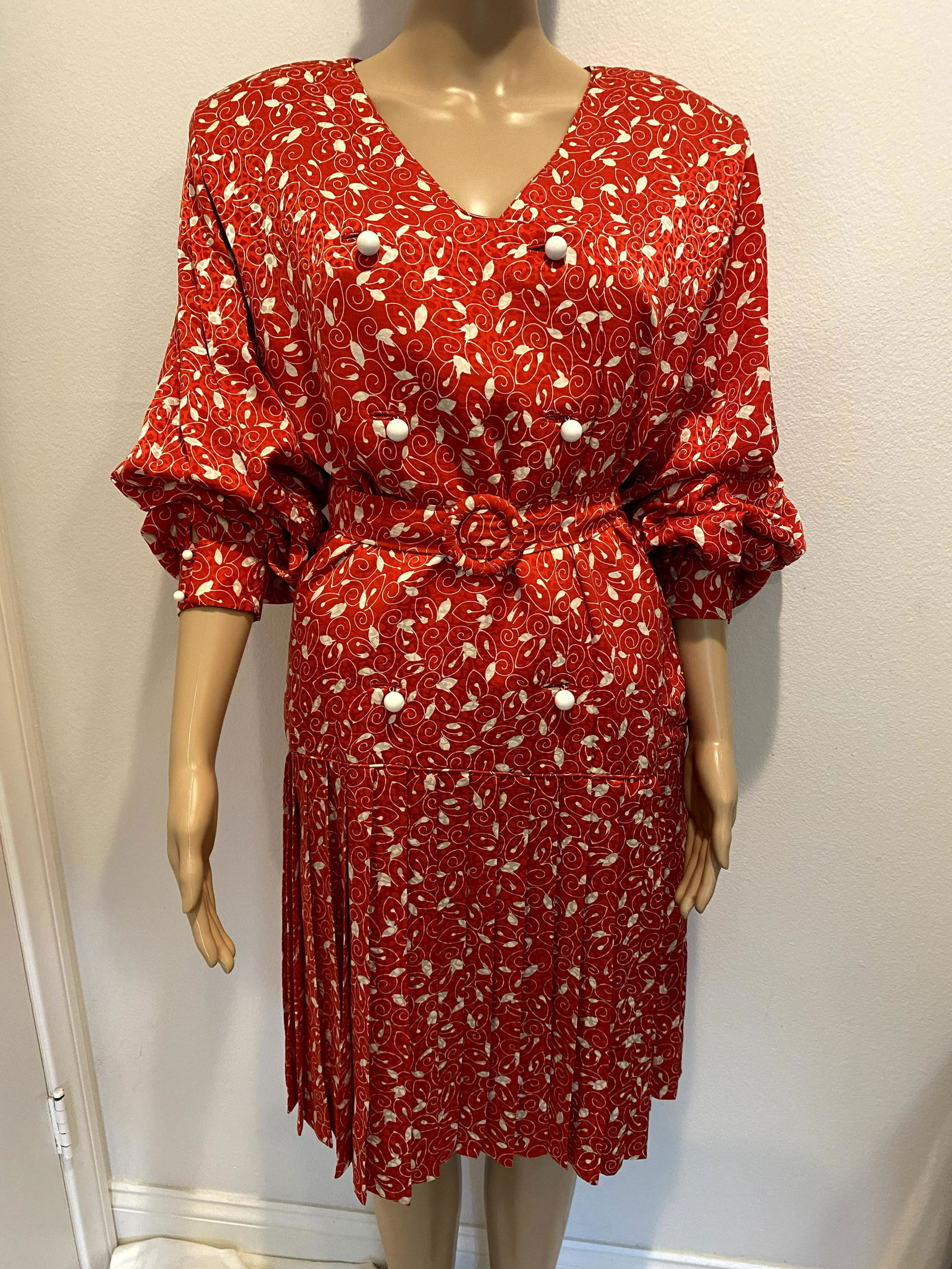 Michael Novarese floral dress (1 of 3)