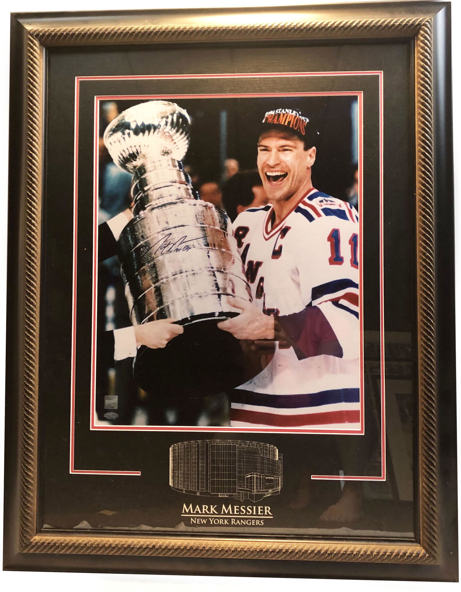 Signed Mark Messier 1994 Stanley Cup Photo COA (1 of 5)