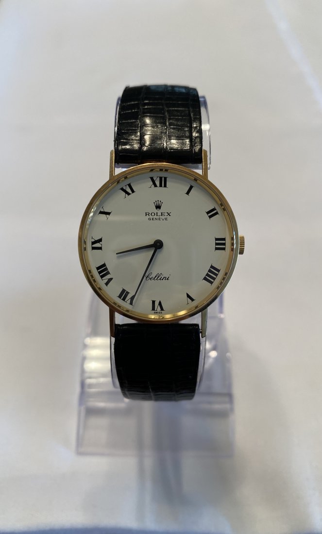 Gold Rolex Cellini Geneve original box vintage (1 of 4)