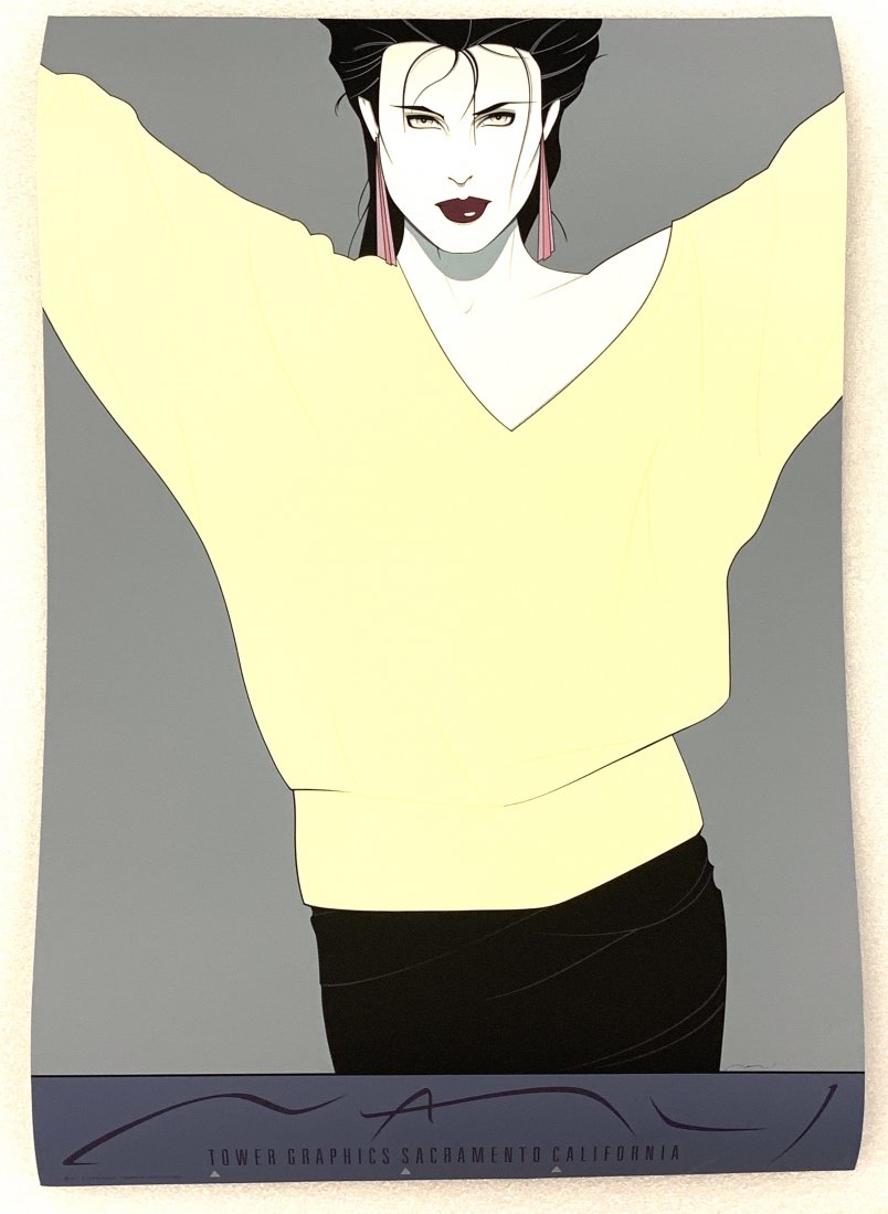 Patrick Nagel “Commemorative #8” Silkscreen (1 of 1)