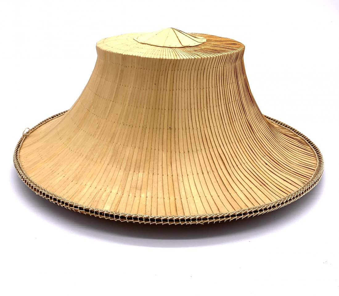 Handmade Asian Straw Hat (1 of 2)