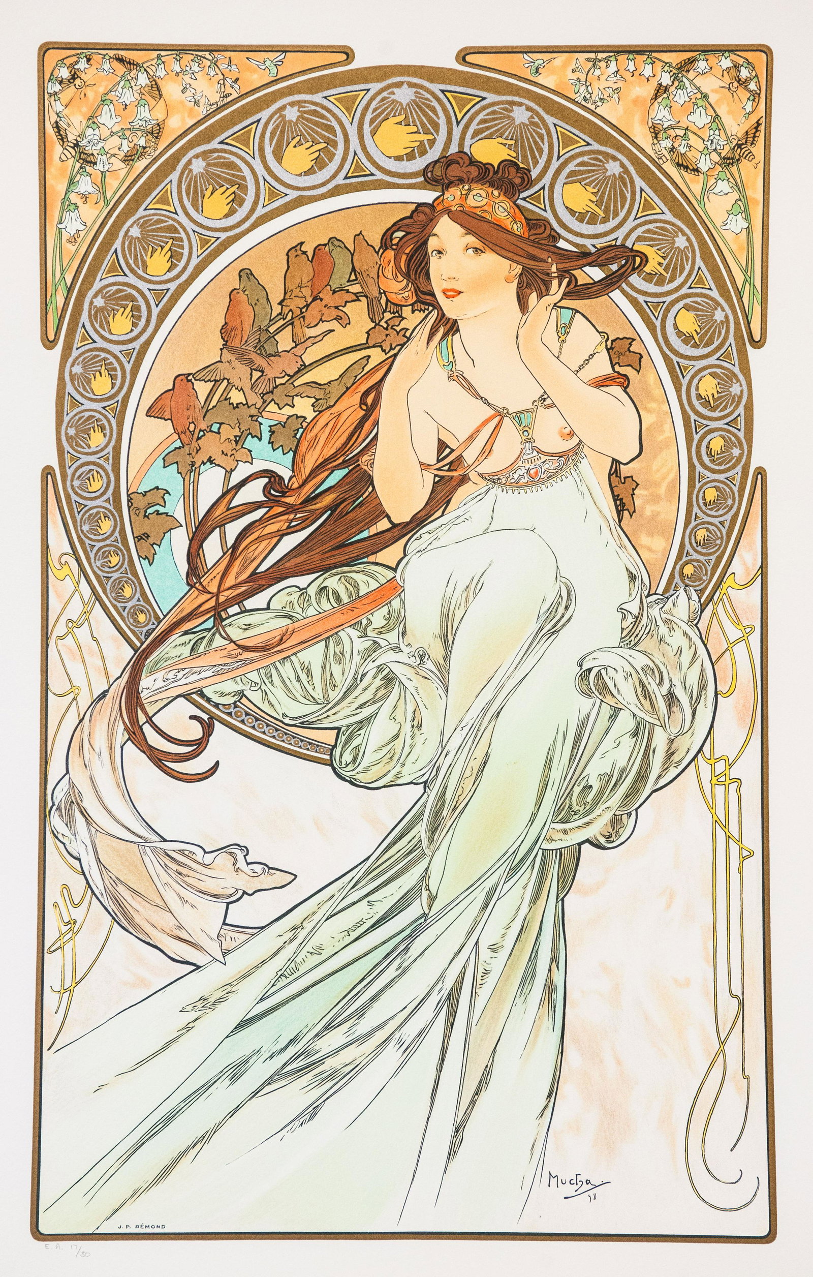 The Arts: Music, Alphonse Mucha: The Arts: Music, Alphonse Mucha