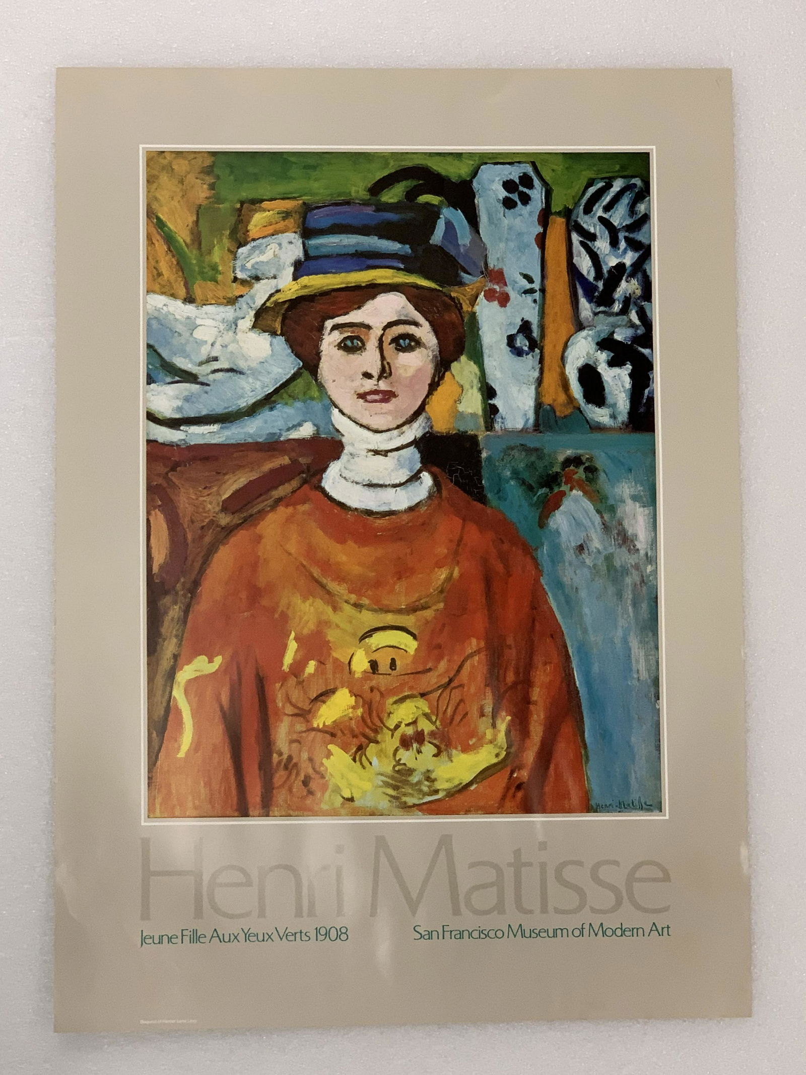 Henri Mattise Exhibition Poster (1 of 1)
