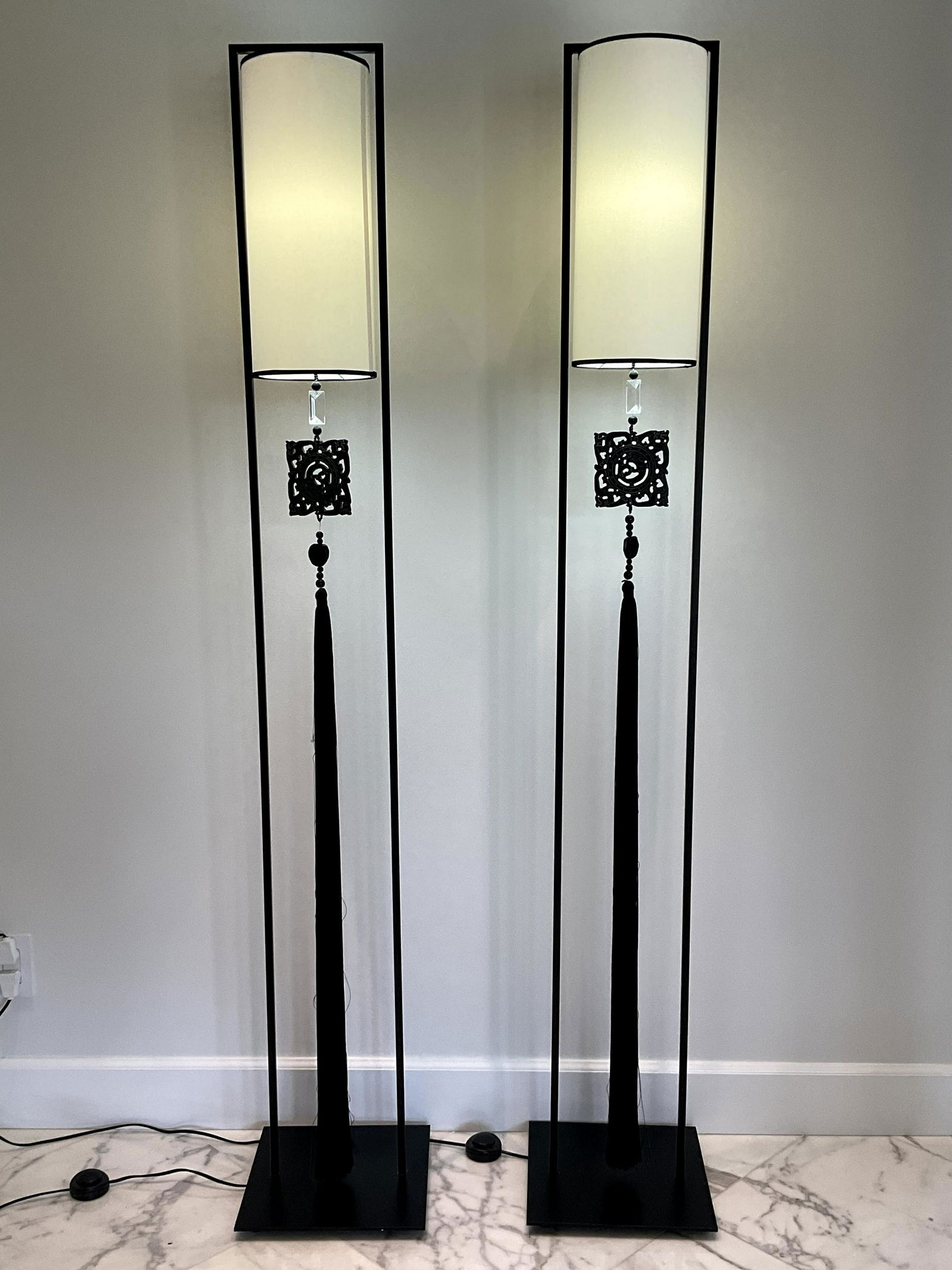 Pair of Gianfranco Ferre Brenda  Floor Lamps (1 of 4)