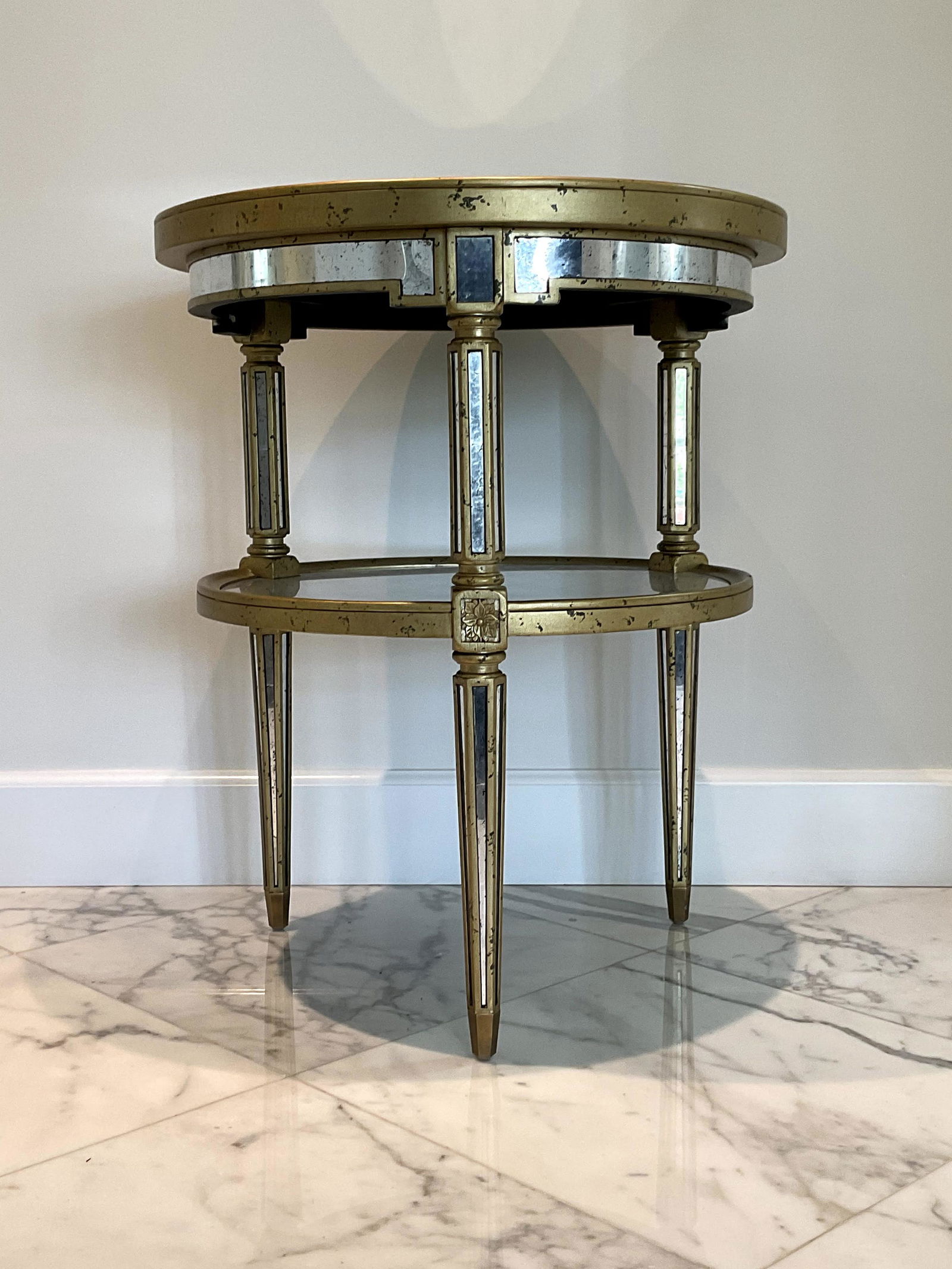 Theodore Alexander Eglomise Side Table (1 of 3)