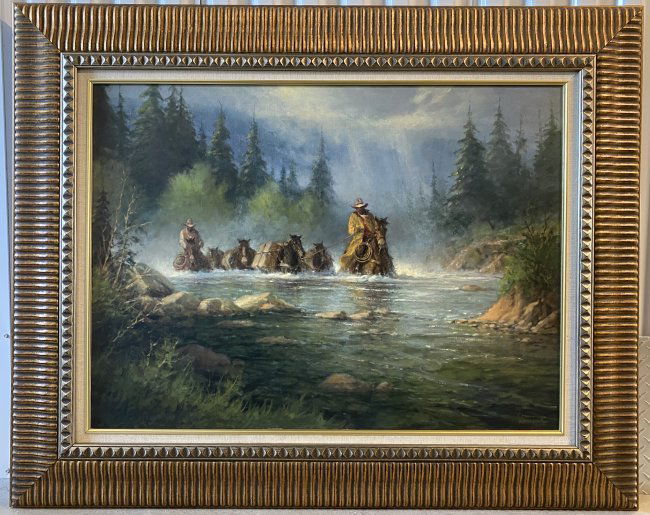 G Harvey "Spring River Crossing" (1 of 4)