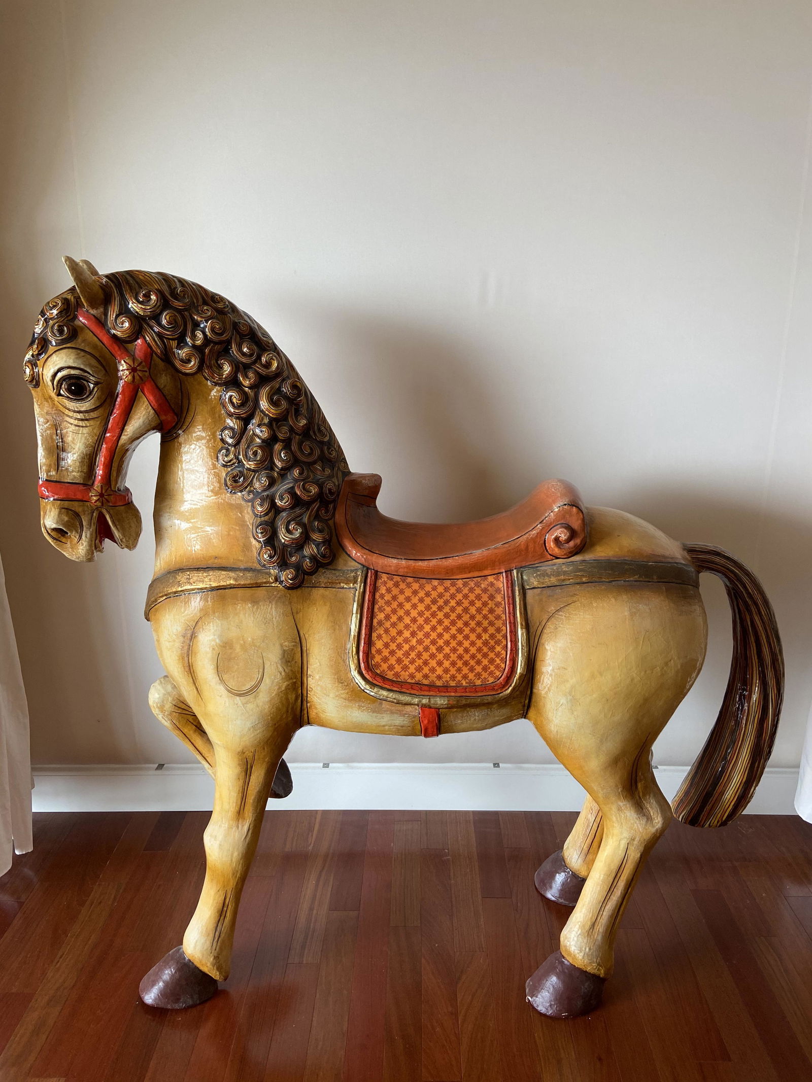 Sergio Bustamante Large Paper Mache Horse (1 of 9)