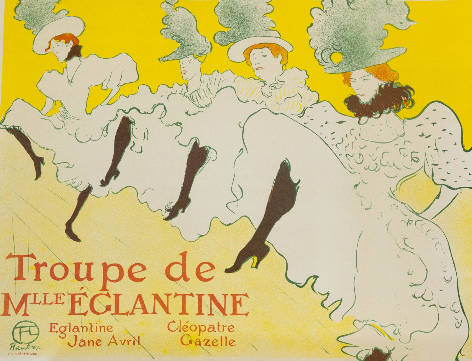 Troupe De Mlle Eglantine, Henri de Toulouse-Lautrec (1 of 1)