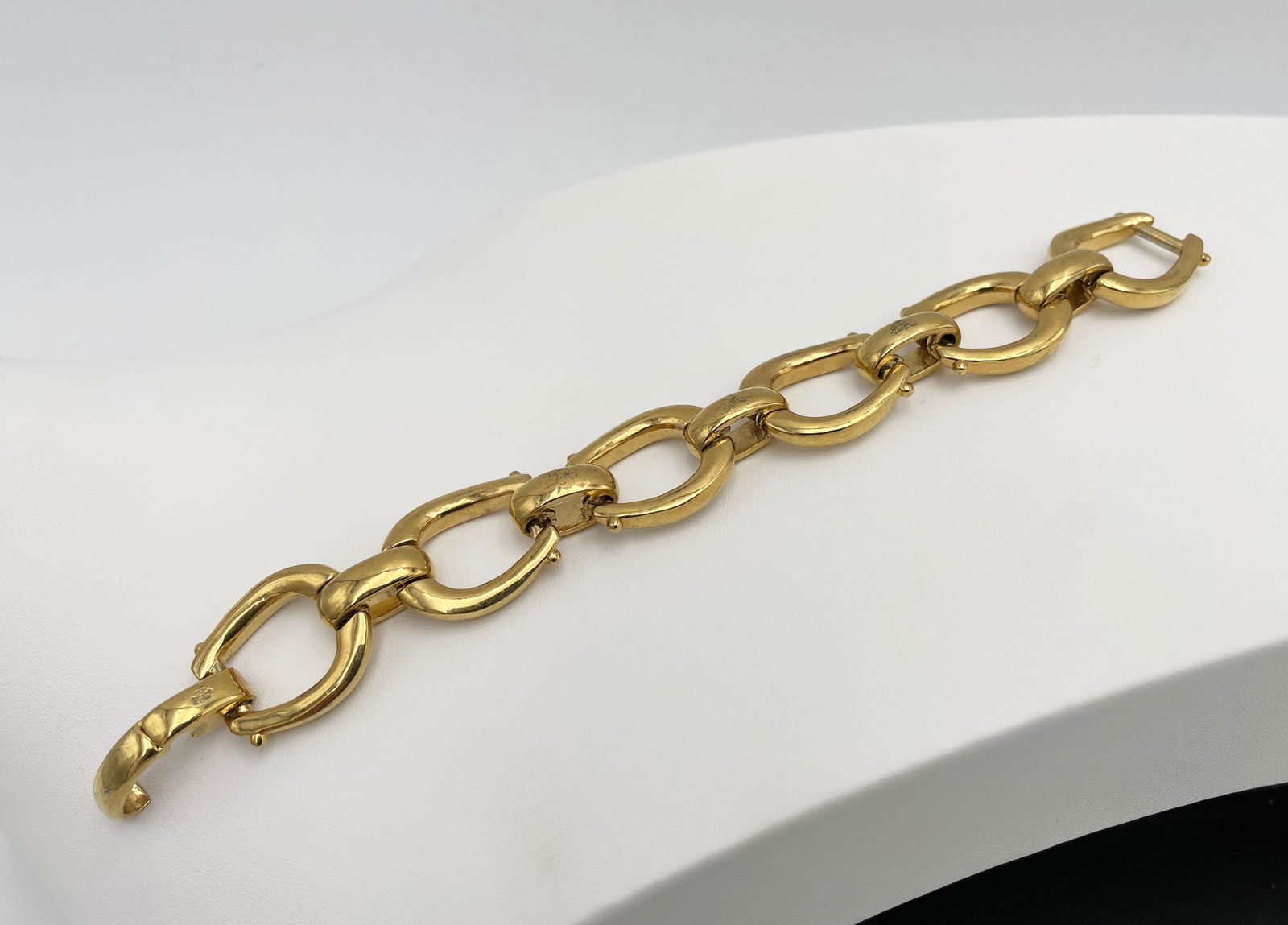 Ralph Lauren Gold Tone Link Bracelet (1 of 5)