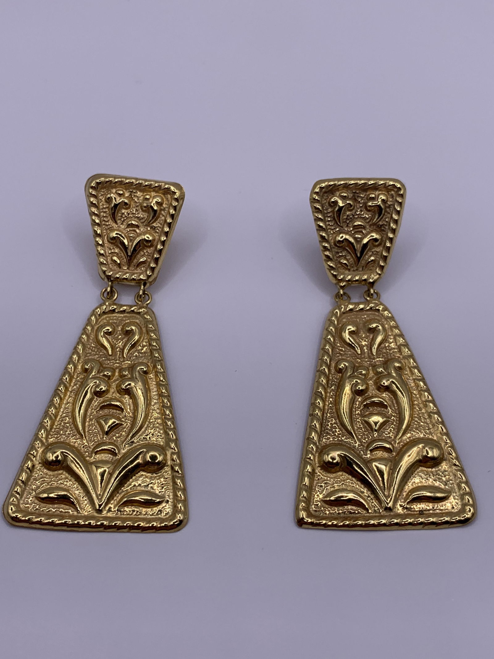 14kt Yellow Gold Dangle Earrings (1 of 2)