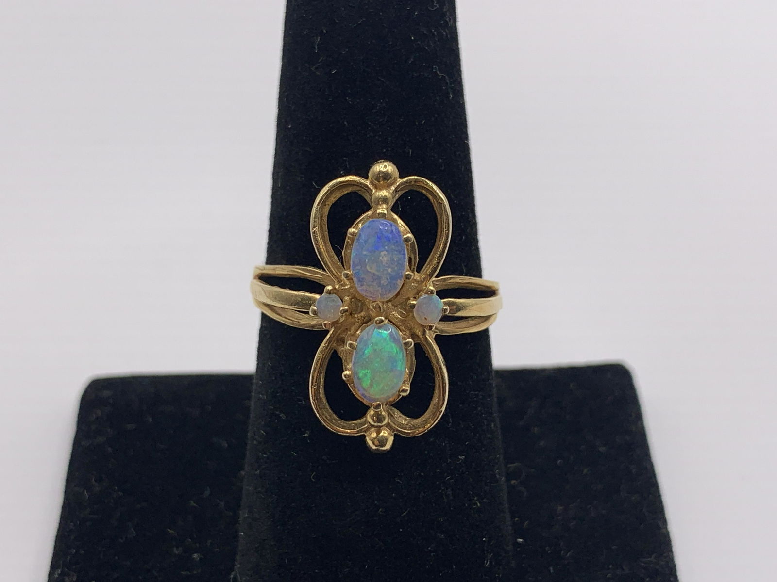 14kt Yellow Gold and Opal Ring (1 of 3)