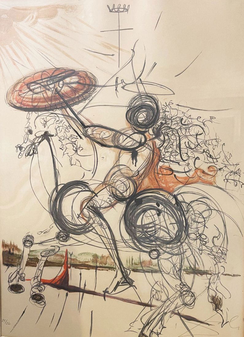 Salvador Dali "The Crazy Horse" Saloon (1966) (1 of 3)