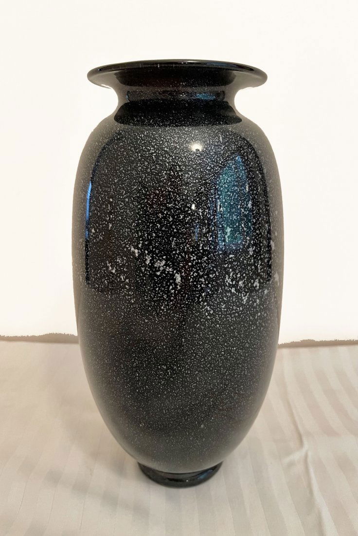 Peter Greenwood (1992) Murano Style Signed Vase (1 of 4)