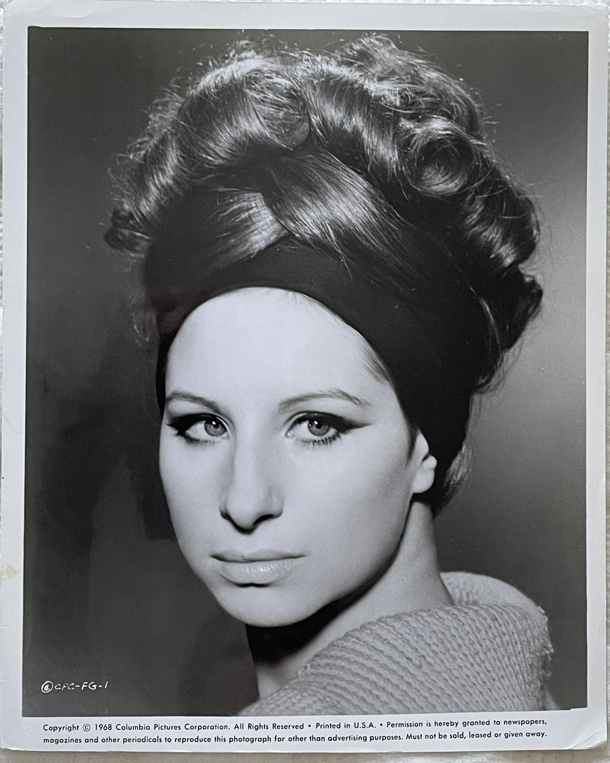 Barbra Streisand B/W Original Photo #11864; Funny Girl (1 of 3)