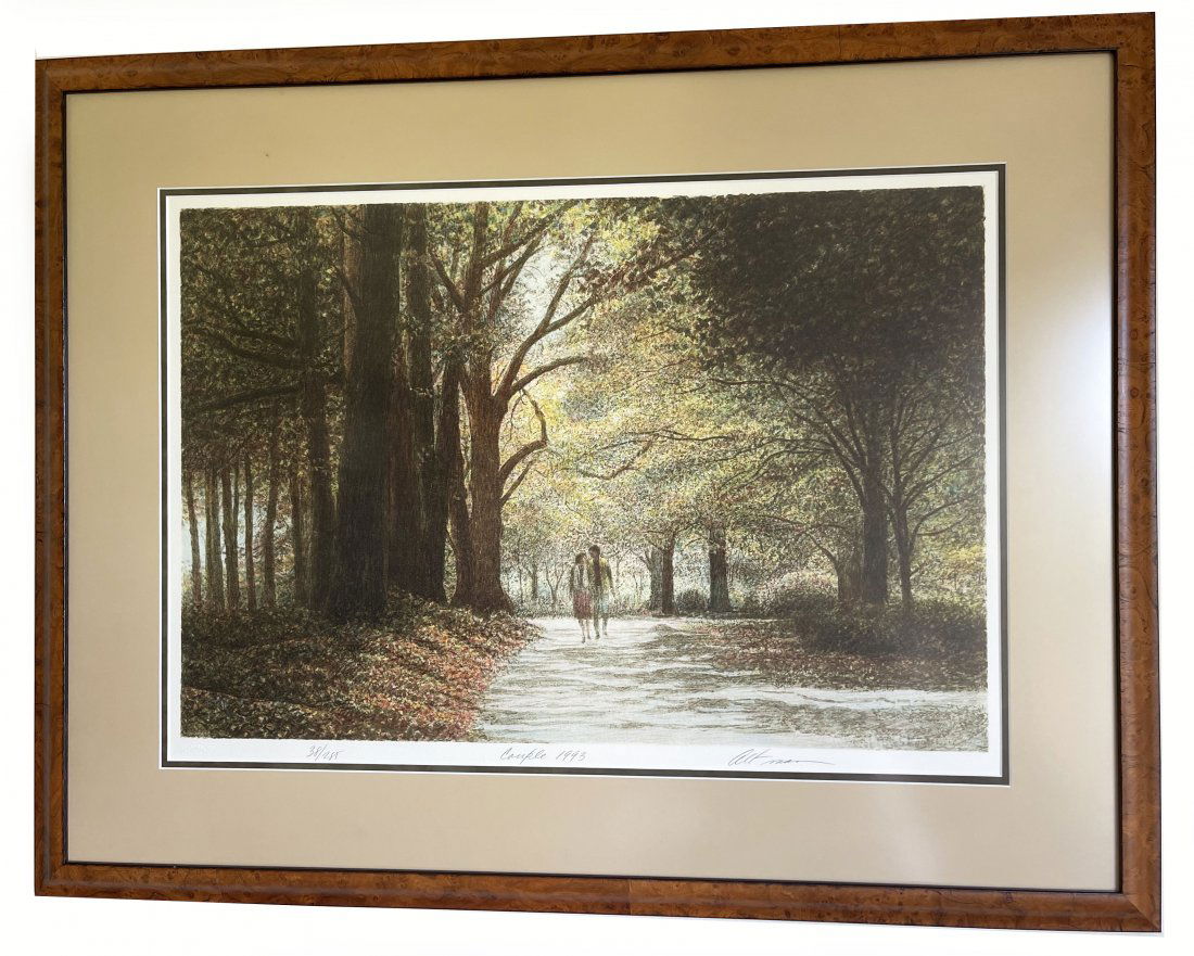 Altman LE 38/285 Print "Couple 1993" Pencil Signed (1 of 5)