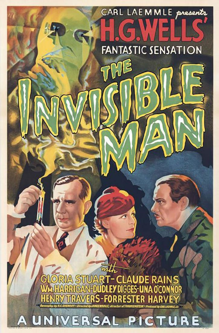 The Invisible Man Hollywood Poster (1 of 1)