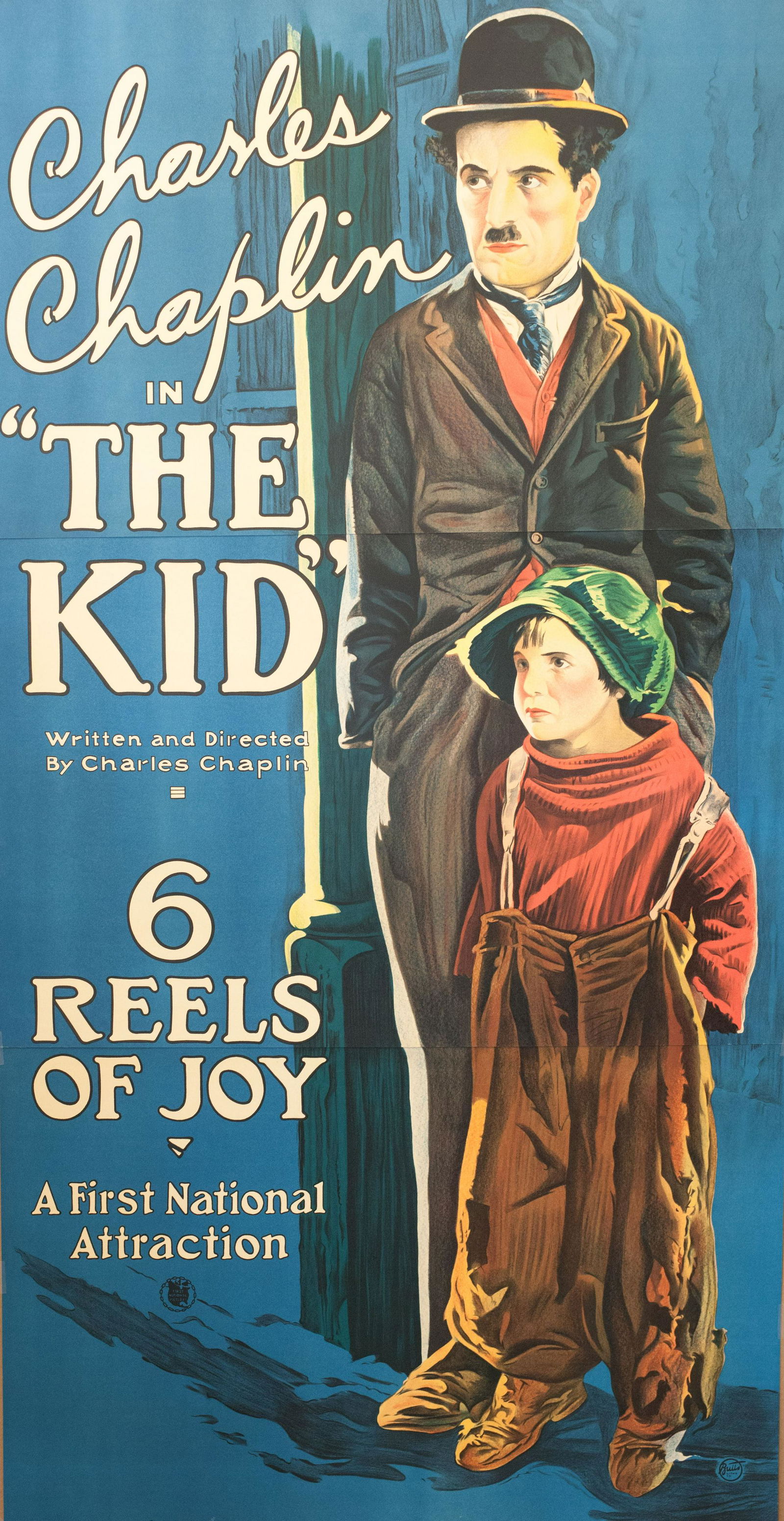 The Kid Hollywood Poster: The Kid Hollywood Poster; Hand pulled lithograph. 3-sheets. (AFI 100 American Movie Poster Classics). Categories: Art of the Movies, Comedy, Drama, Charlie Chaplin Films, View All Art of the Movies, M