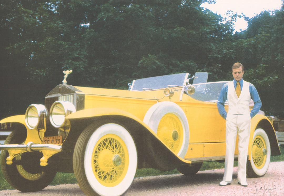 Great Gatsby: Hand pulled lithograph on Coventry paper. The edition is numbered 1/350 to 350/350 and is hand signed by the artist. Includes certificate of authenticity. Steve Schapiro collaborated with the artisans