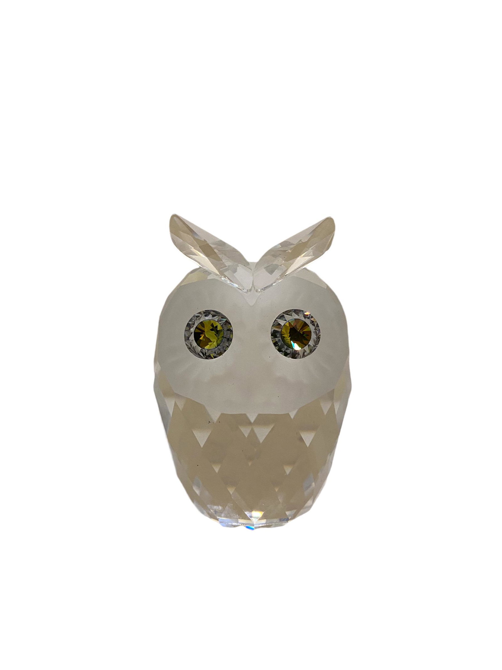 Swarovski Crystal Figurine - "OWL" - Retired (1 of 3)