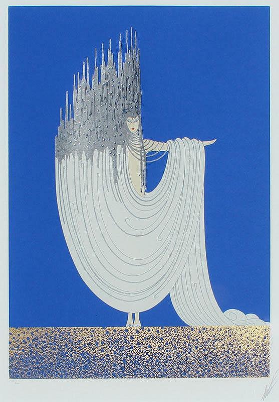 Erte - Serigraph - "Artic Ice" 1983 (1 of 5)