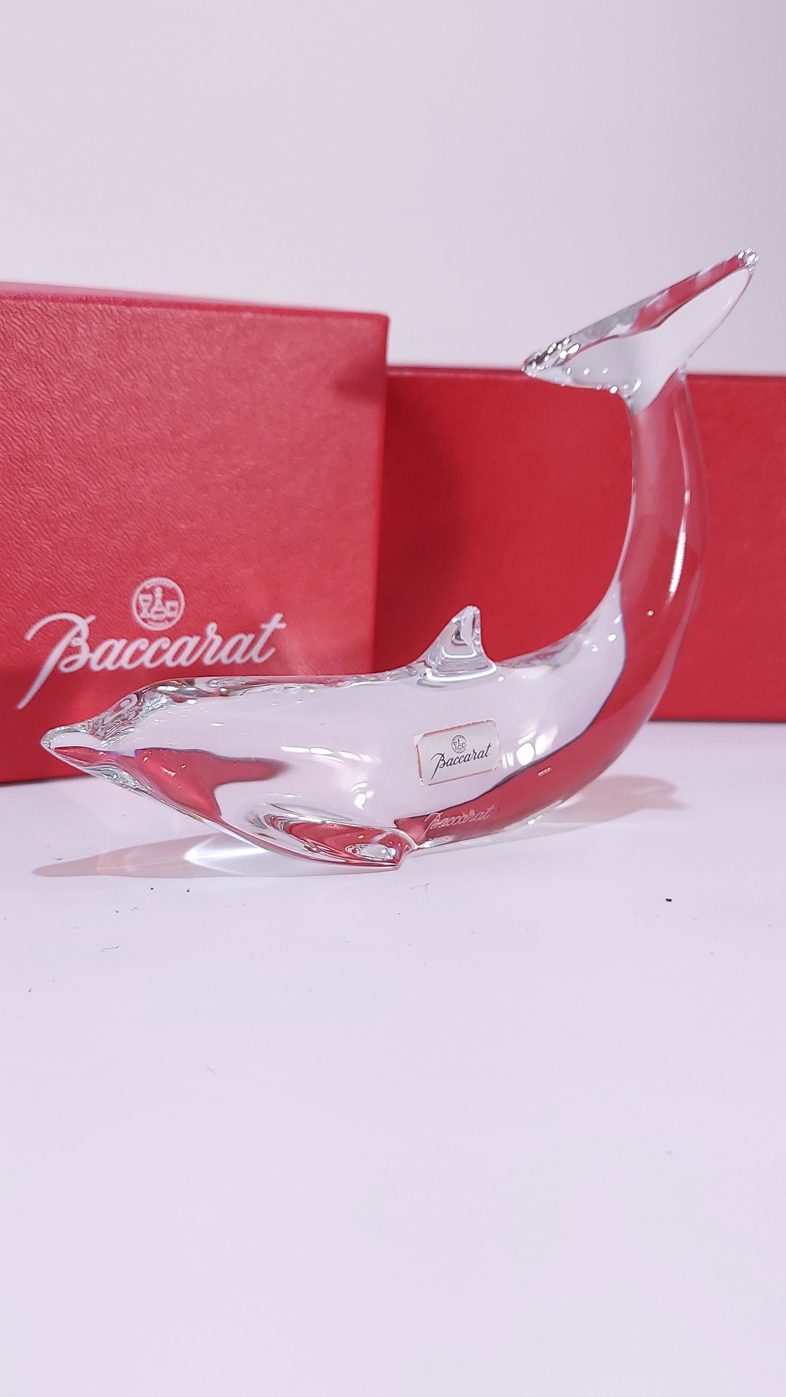 Baccarat Crystal "Dolphin" Clear (1 of 3)